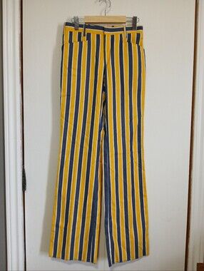 Vintage NOS 60s 70s Ballin Striped Flared Mod Pants - Deadstock - 28W